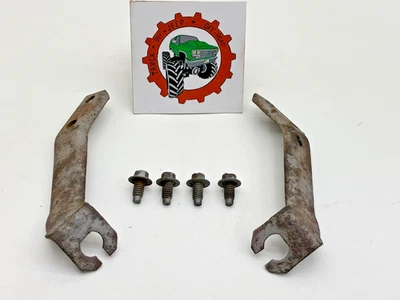 Soportes de línea de freno de disco con pernos 76-79 Ford F-150 78-79 Bronc0 4X4 Dana 44 OEM Foto 1 de 4