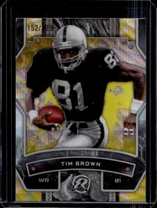 2024 Topps Resurgence - Tim Brown #79 Yellow Surge Refractor /225 - Picture 1 of 2