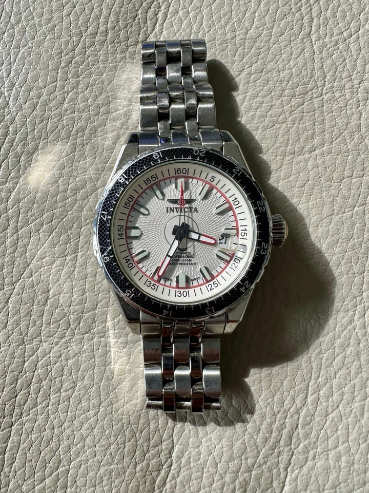 Reloj Hombre Invicta Pro Diver Automático 200M - Esfera Guilloché - Acero Inoxidable Foto 1 de 2