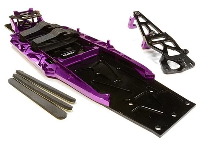 Billet Machined Complete LCG Chassis Conversion Kit for Traxxas 1/10 Slash 2WD - Image 1 of 4