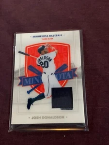 2021 Panini America's Pastime Swatches #62 Josh Donaldson Twins - Picture 1 of 1