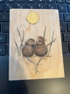Haus Maus Design Stempel ~ GEMEINSAM UNTER MOND ~ #HMUR1004 von 1980 - Bild 1 von 3