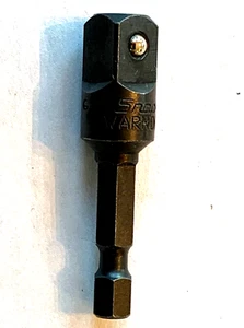 Snap-on Tools USA NEW 3/8" Drive 2" Long 1/4" Hex-to-3/8" Square Adapter AB3042 - Bild 1 von 5
