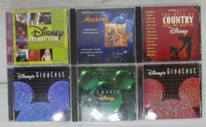 6 CDs Walt Disney Records Disney's Greatest #1 2 & 3 -Country- Aladdin- Mania - Bild 1 von 24