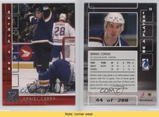 2001-02 ITG Be A Player Memorabilia Ruby /200 Daniel Corso #23