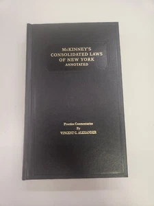 Mckinney's Consolidated Laws of New York 2008 Book 7B CPLR 7803-8000 by West - Picture 1 of 3