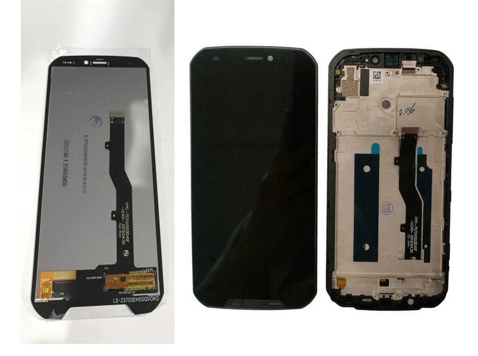 ZTE TELSTRA TOUGH MAX 3 T86 5.65'' LCD TOUCH SCREEN DIGITIZER W FRAME REPLCEMENT - Image 1 of 1