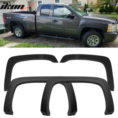 Fits 07-14 Silverado 1500 2500HD 3500HD Standard Long Bed OE Style Fender Flares Foto 1 de 4