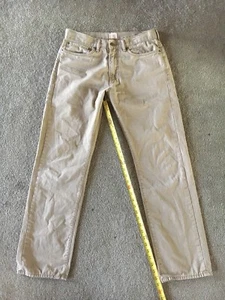 Jeans uomo ragazzo DOCKERS taglio dritto taglia 31x32 ottime condizioni beige - Foto 1 di 8