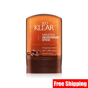 DEOKLEAR Life in Motion Mineral Deodorant Stick 60g, Energizing Formula - Picture 1 of 3