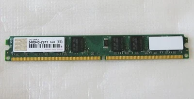 2GB DDR2-800 Desktop ULP Ultra Low Profile Memory Module Stick 240 Pin PC2-6400 - Image 1 of 2