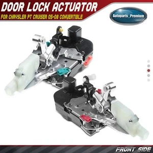 2x Door Lock Actuator for Chrysler PT Cruiser 2005-2008 Convertible Front Side - Picture 1 of 8