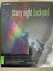 Starry Night Backyard From Space.com CD-ROM for Windows Or Mac. UNOPENED - Picture 1 of 6