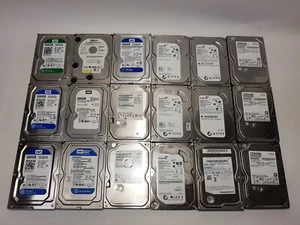 Konvolut 18x HDD 3,5" 500GB Sata funktionsfähig und getestet - Bild 1 von 8