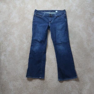 Pantalones de mezclilla Eddie Bauer Curvy Barely Bootcut para mujer años 14 azul tiro medio - Imagen 1 de 12