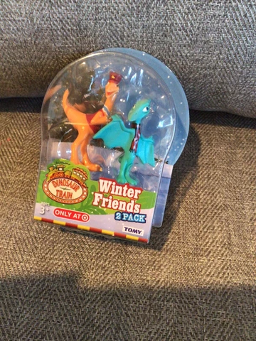 TOMY DINOSAUR TRAIN WINTER FRIENDS 2PACK NEW Cover