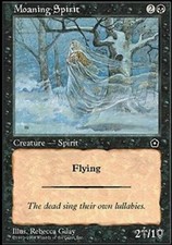 Moaning Spirit X4 (Portal 2 - Second Age) MTG (NM) *CCGHouse* Magic