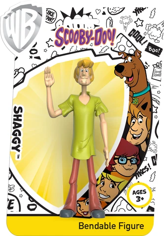 * NJ CROCE SHAGGY FROM SCOOBY DOO 5.5 INCH NJ CROCE BENDABLE FIGURE * Cover