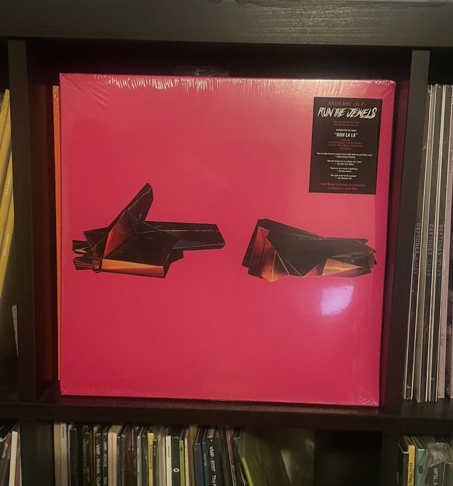 Run The Jewels - RTJ4 (4xLP Deluxe on Magenta & Gold Colored Vinyl) NEW SEALED - Image 1 of 1