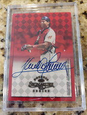 1998 Donruss Signature Autographs Sandy Alomar Jr. Auto Cleveland Indians