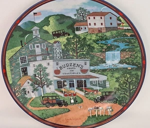 Budzen's Obst und Gemüse von Charles Wysocki Sammelteller - Bradford - Bild 1 von 2