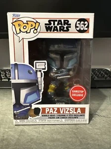 Funko Pop! Star Wars The Mandalorian Paz Vizla #562 exclusivo de GameStop - Imagen 1 de 7