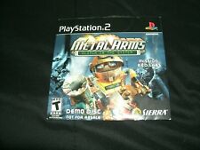 Metal Arms: Glitch In The System Demo Disc Sony Playstation 2 