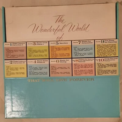 Reader's Digest's Popular Music That Will Live Forever 10 Album Collection 1961 - Image 1 of 4