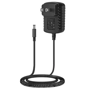 LEKATO Guitar Bass Effect Pedal Power Supply Adapter DC 9V 100-240V 5FT Cable US - Picture 1 of 9