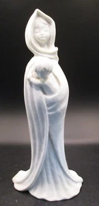 RARE VISTA ALEGRE PORTUGUESE PORCELAIN MADONNA AND CHILD FIGURINE - Foto 1 di 13