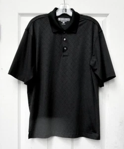 CAMISA POLO DE GOLF PEBBLE BEACH PERFORMANCE NEGRA Talla M - Imagen 1 de 5