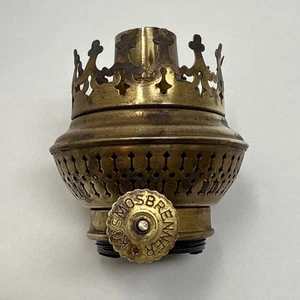 QUEMADOR DE LÁMPARA DE ACEITE KOSMOS BRENNER DE LATÓN DE COLECCIÓN Muy Probablemente 14’’’ - Imagen 1 de 21
