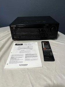 PIONEER Receiver VSX-512S Audio Video Bundle w/ Remote & Manual - TESTED & WORKS - Picture 1 of 8