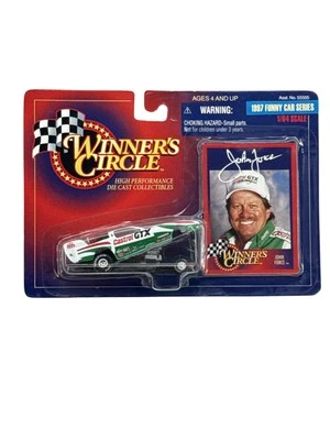 Vintage 1997 Winner's Circle John Force Funny Car 1/64 Diecast Castrol GTX NHRA - Image 1 of 4