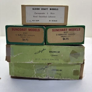 O Gauge Suncoast Models Elevated Shanty Kit No. 007 & Suydan Building Kits - Picture 1 of 18