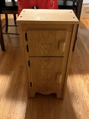 Real Wood Kids Refrigerator Pretend Play Kitchen - Image 1 of 4