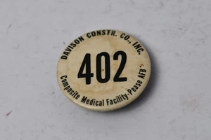 Davison Construction Co Pease AFB Abzeichen Pinback Button - Bild 1 von 3