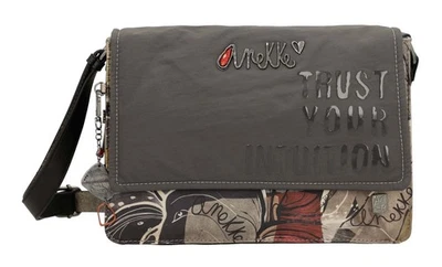 Borsa a tracolla Anekke Dreamverse Imaginary Flap Crossbody Bag multicolore nuova - Immagine 1 di 4
