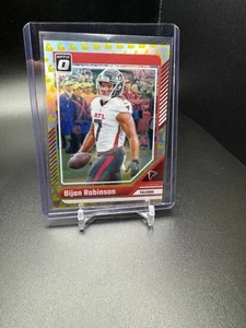 Bijan Robinson 2024 Panini Donruss Optic Flex Emoji /149 Atlanta Falcons - Picture 1 of 2