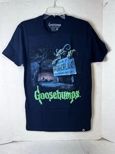 GÄNSEHAUT - Welcome to Horrorland Creepy Co T-Shirt Herren schwarz Halloween Small - Bild 1 von 7