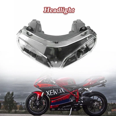 Motorcycle Front Headlight Headlamp Assembly for Ducati 848 1098 1198 2007 2012 - Image 1 of 4