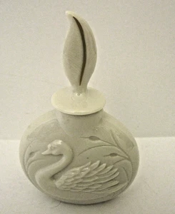 Vintage Lenox Swan Collection Parfum Flakon mit Stopfen 3,5" - Bild 1 von 8