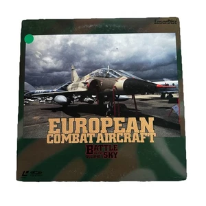 European Combat Aircraft Battle In The Sky Volume 1 Laserdisc SC048-6061 Japan - Picture 1 of 4