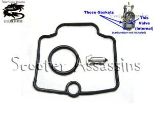 OKO ERSATZTEILE, SCHWIMMERKAMMER / SCHÜSSELDICHTUNGEN + KRAFTSTOFFVENTIL für PWK VERGASER UK - Bild 1 von 1