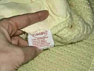 7N винтажное акриловое флисовое тепловое нейлоновое переплетное одеяло для детской кроватки CARTER'S - Изображение 1 из 4