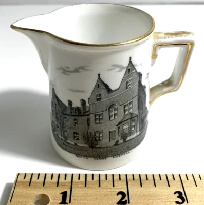 Antique Made in England C. H. Mather North Adams Mass J McD & S Creamer - Image 1 of 4