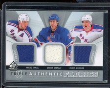 2012-13 SP Game Used Authentic Fabrics Triples Staal / Stepan / Kreider