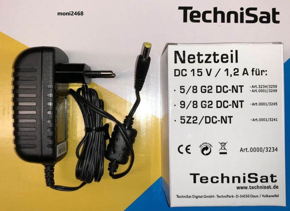 TechniSat Netzteil zu 5/8 G2