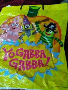 Yo Gabba Gabba paper magic group bag Halloween party treat rare nickelodeon - Picture 1 of 1