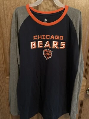 Chicago Bears Youth Size 14/16 XL Long Sleeve Shirt Football NFL Official  - Image 1 of 3